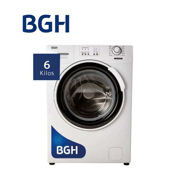 Lavarropas BGH Carga Frontal 6kg Bwfa06w21ar