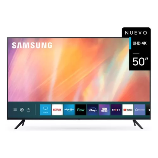 Smart TV SAMSUNS 50" UHD 4K AU7000