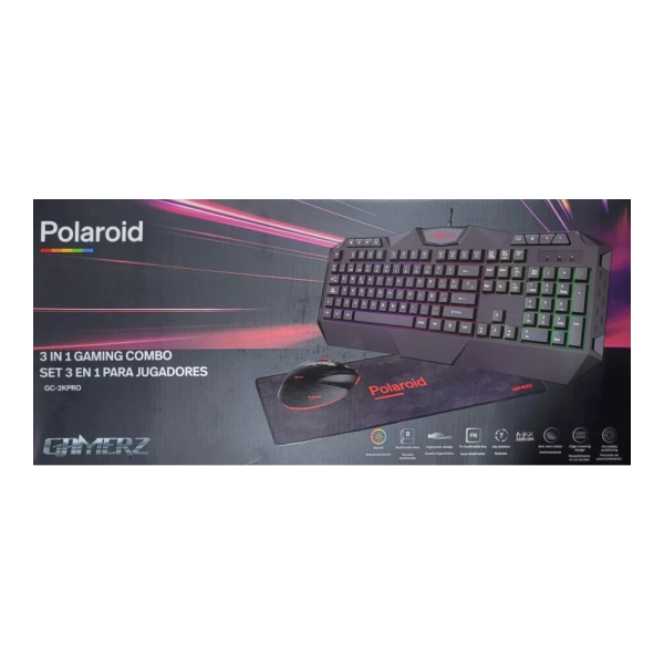 COMBO GAMER POLAROID C2K/ 3 EN 1