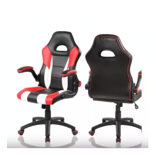 SILLA GAMER/OFICINA NEGRA/ROJA Y BLANCA OB-SG5B
