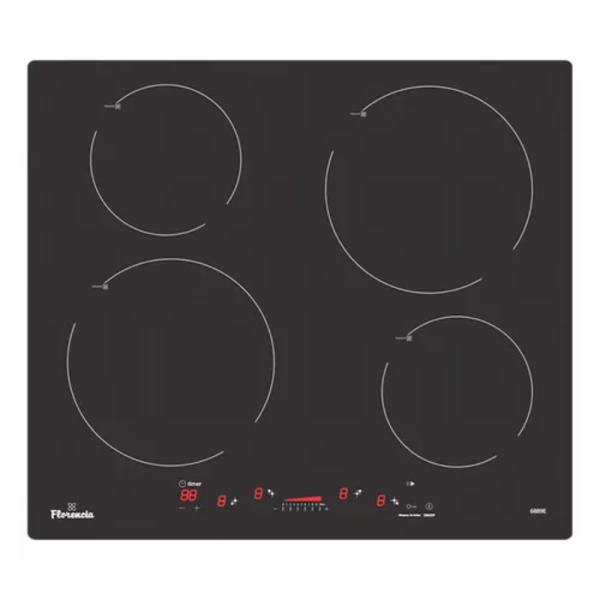 ANAFE FLORENCIA VITROCERAMICO 6889E 4H NEGRO