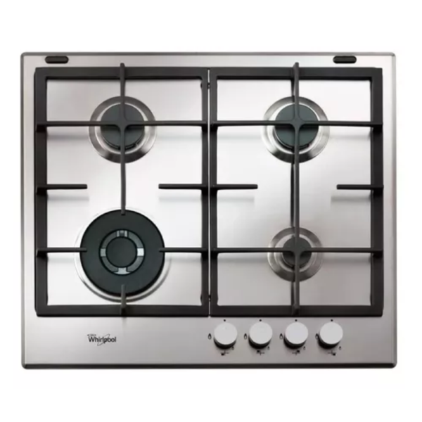 ANAFE WHIRLPOOL EMPOTRABLE A GAS 60CM GMA6422X