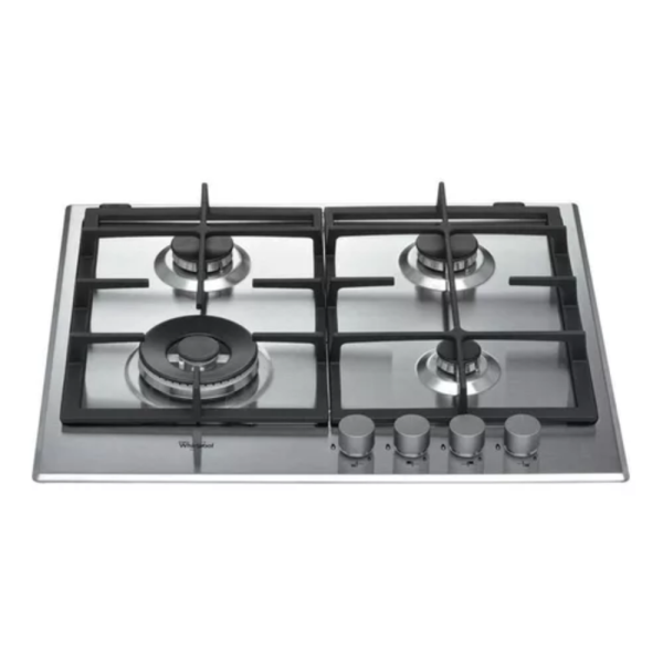 ANAFE WHIRLPOOL EMPOTRABLE A GAS 60CM WGMA6422X