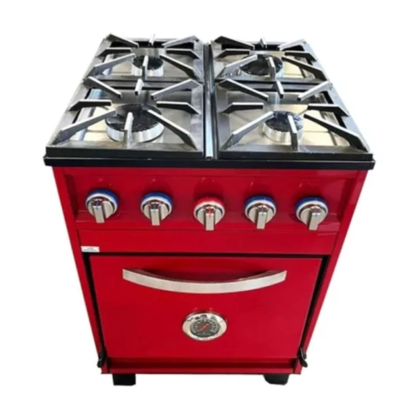 COCINA TECNOCALOR ECO-SANTY ROJA
