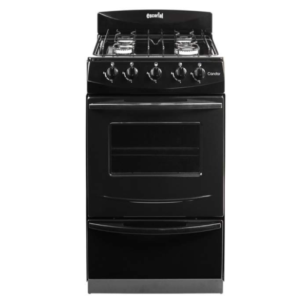 COCINA ESCORIAL CANDOR S2 GL NEGRA