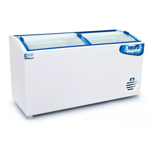 FREEZER TEORA HORIZONTAL T/VIDRIO CURVA 550L FH550CI