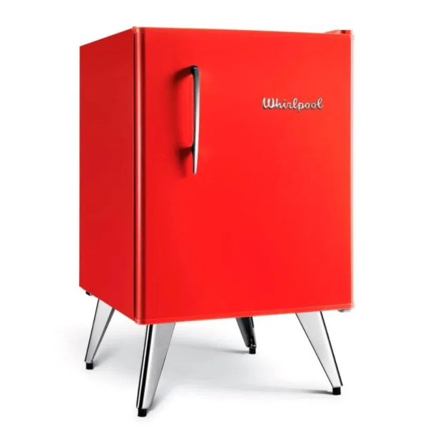FRIGOBAR WHIRLPOOL WRA09R3 76L ROJA