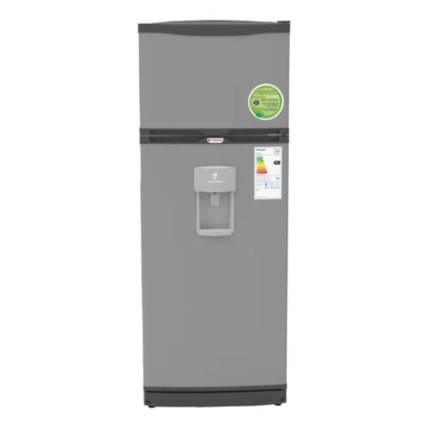 HELADERA BAMBI C/FREEZER 2F1600 329L PLATA