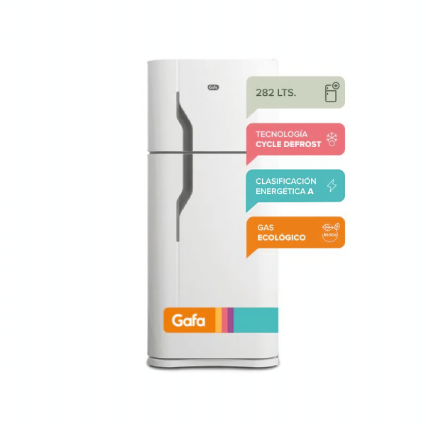 HELADERA GAFA 282L HGF358AFB BL