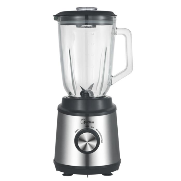 LICUADORA MIDEA 800W JARRA VIDRIO TB-M115XAR1 ACERO