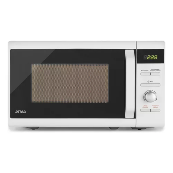 MICROONDAS ATMA 20L ROTATIVO MR1720N BLANCO