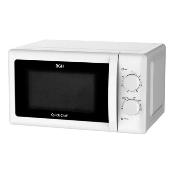MICROONDAS BGH 20L ROTATIVO B120M20 BLANCO