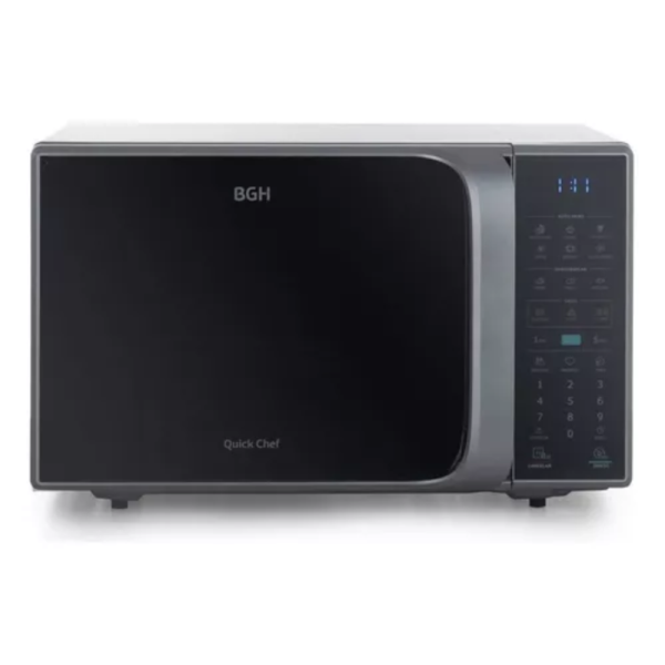 MICROONDAS BGH 23L DIGITAL B223DS20 ACERO