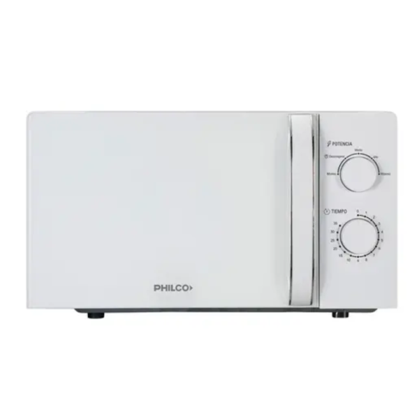 MICROONDAS PHILCO 20L ROTATIVO WPHRW20AN BLANCO