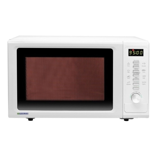 MICROONDAS PHILCO 28L DIGITAL GRILL MPG8428N BLANCO