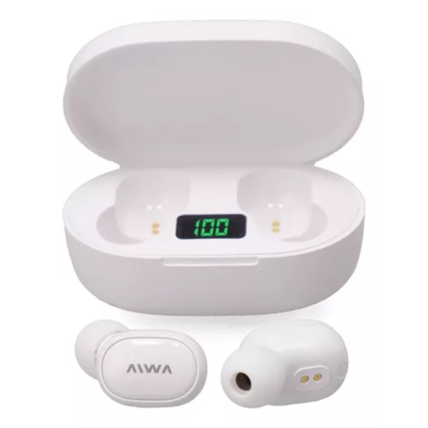 AURICULAR AIWA INALAMBRICO TWA-70B BLANCO