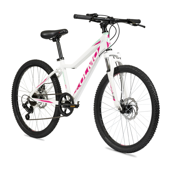 BICICLETA OLMO SAFARI ROD 24 BLAN/FUC