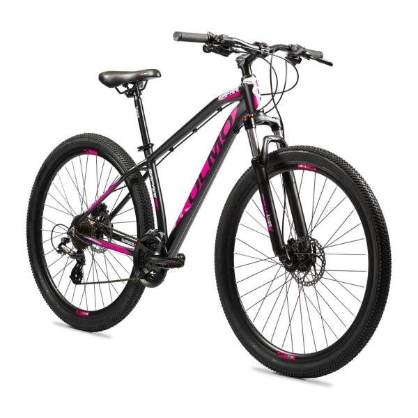 BICICLETA OLMO SAFARI ROD 29 NEGRO/FUCSIA