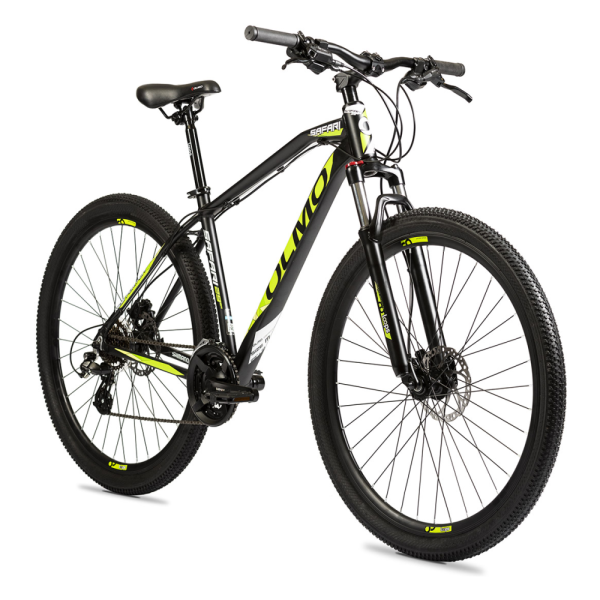 BICICLETA OLMO ZAFARI ROD 29 20 NEGRO/VERDE