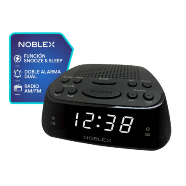 RADIO DESPERTADOR NOBLEX RJ960P