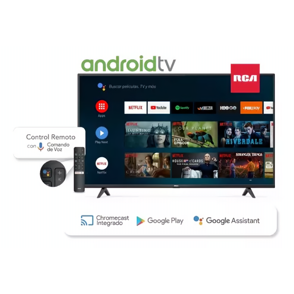 SMART TV RCA 55" AND55FXUHD ANDROID