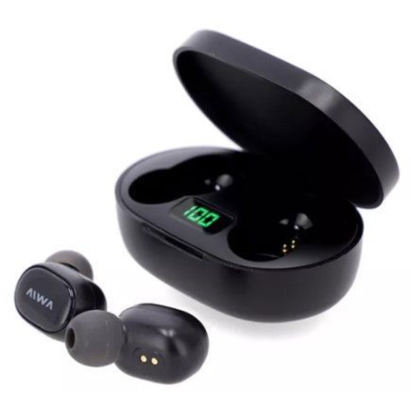 AURICULAR AIWA INALAMBRICO TWA-70N NEGRO