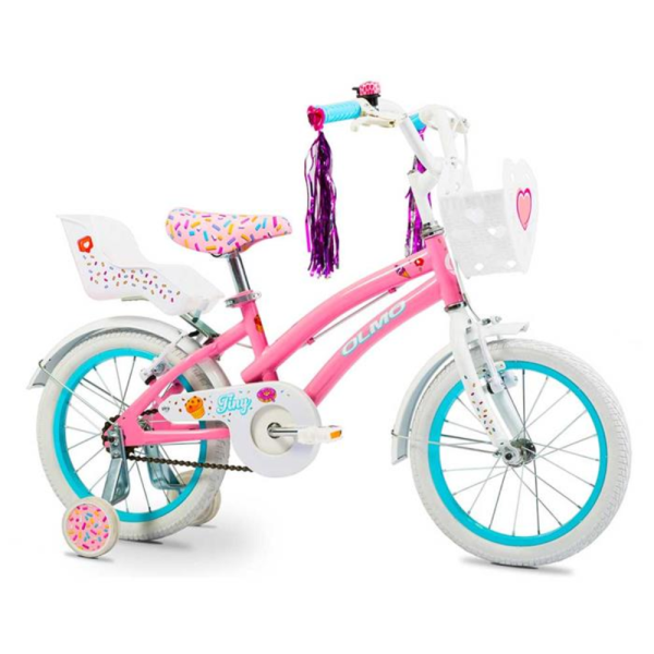 BICICLETA OLMO TINY ROD 16 ROSA