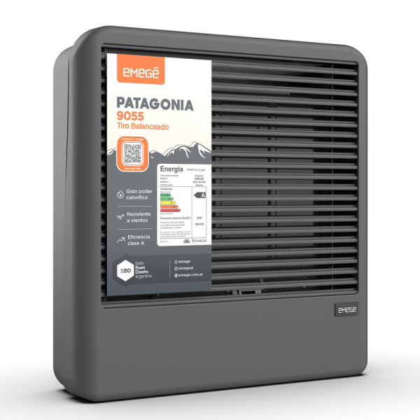 CALEFACTOR EMEGE PATAGONIA TB 5500 GN