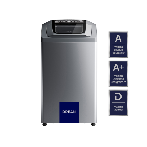 LAVARROPAS DREAN CONCEPT NEO FUZZY 6.8KG PLATA