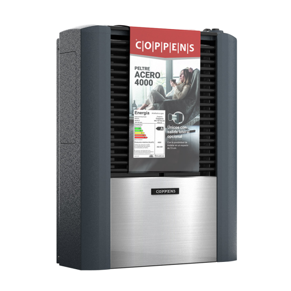 CALEFACTOR COPPENS PELTRE ACERO TB 4000 IZQ