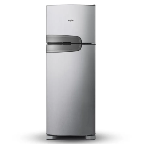 HELADERA WHIRLPOOL NO FROST 340L WRM39 ACERO