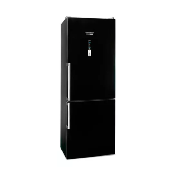 HELADERA KOHINOOR COMBI 417LTS KHGF41D/8 NEGRA ACERADA