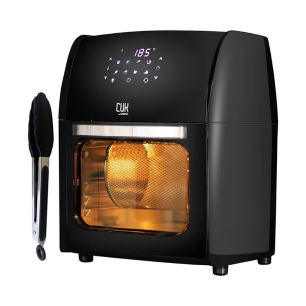 FREIDORA GADNIC DE AIRE HORNO 12L NEGRO