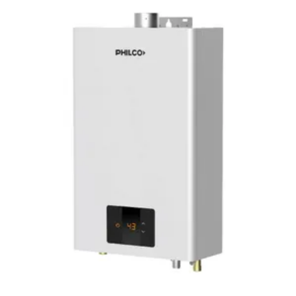 CALEFON PHILCO 14L BLANCO TIRO REFORAZADO