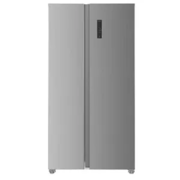 HELADERA VONDOM SIDE BY SIDE INVERTER ACERO 472LTRS