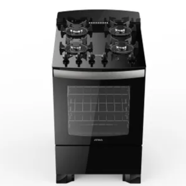 COCINA ATMA CCM056N MULTIGAS 56CM NEGRA