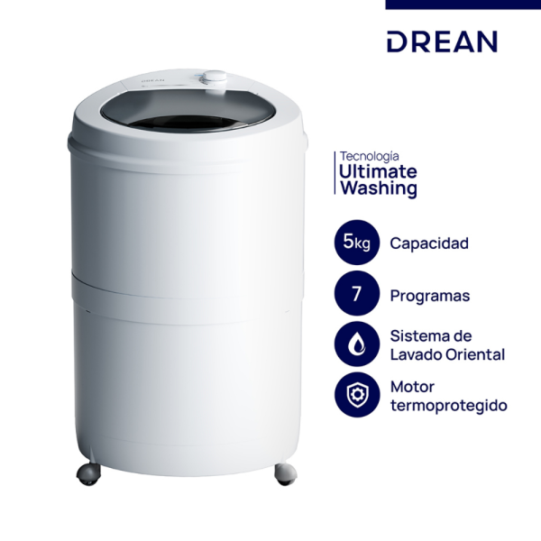 LAVARROPAS DREAN A PALETA 5KG LRDR57SB0