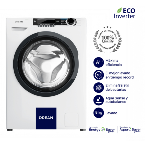 LAVARROPAS DREAN 8.14 BLANCO LFDR0814SB0