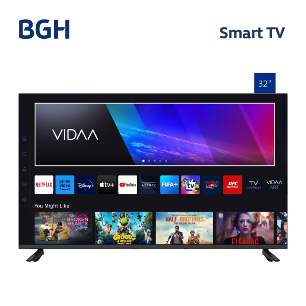 SMART TV BGH 32" B3225H5 VIDAA B3225H5 VIDAA