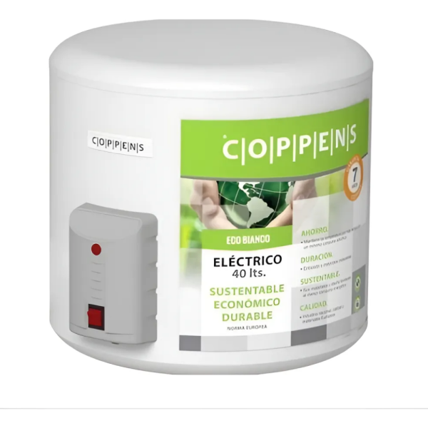 TERMOTANQUE COPPENS ELECTRICO 40 LTRS TTQE40CO
