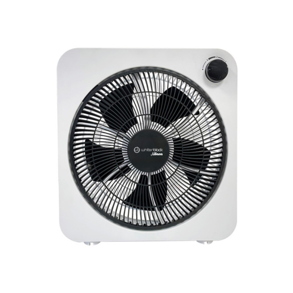 VENTILADOR LILIANA TURBO CIRCULADOR 12 WHITE BLACK 55W