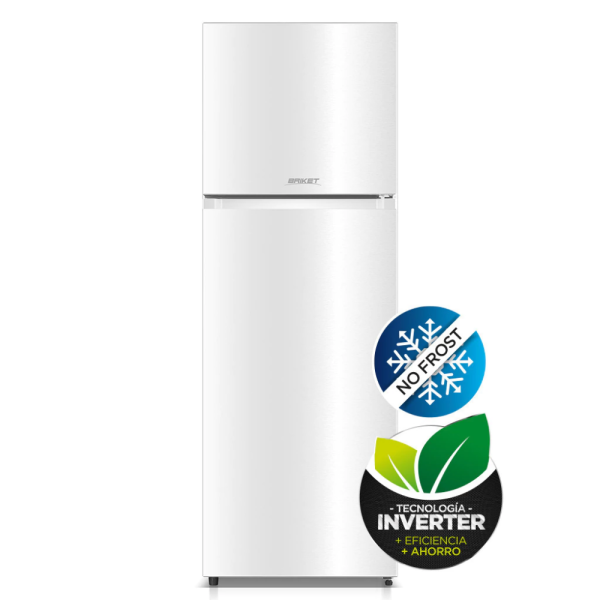 HELADERA BRIKET CON FREEZER NO FROST INVERTER DE 325 LTS - KD325FWW- BLANCO