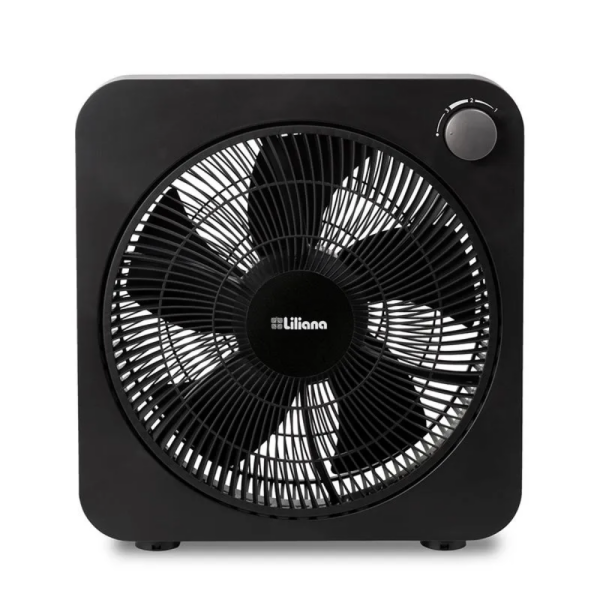 VENTILADOR LILIANA TURBO 12" 3 VEL VT12 NEGRO