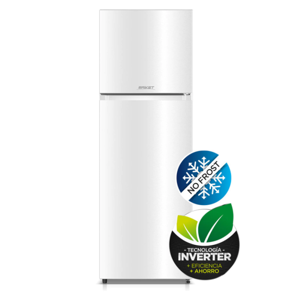 HELADERA BRIKET CON FREEZER NO FROST 268 LTS- KD268FWW- BLANCO