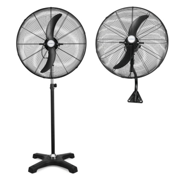 VENTILADOR ALPACA DE PIE/PARED 26" 2 ASPAS ALPFS65.