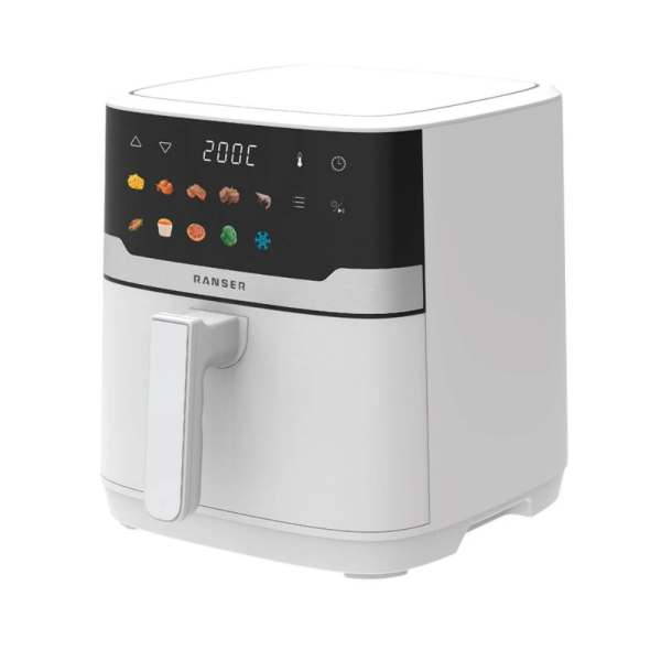 FREIDORA DE AIRE RANSER DIGITAL RAVELLO AF-8675W 7L BLANCA