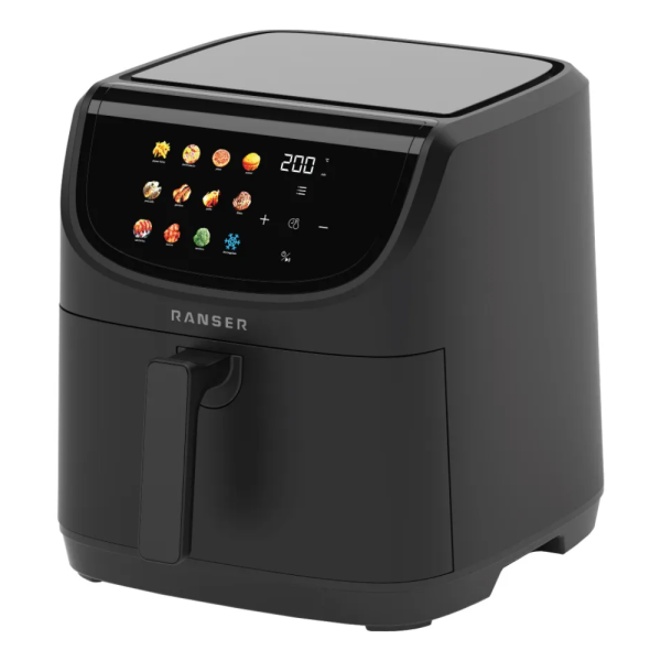 FREIDORA DE AIRE RANSER DIGITAL CAPRI AF-8850 9L NEGRA