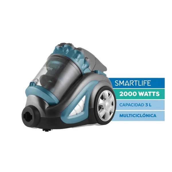 ASPIRADORA SMARTLIFE SIN BOLSA 2000W SL-VC20BLB