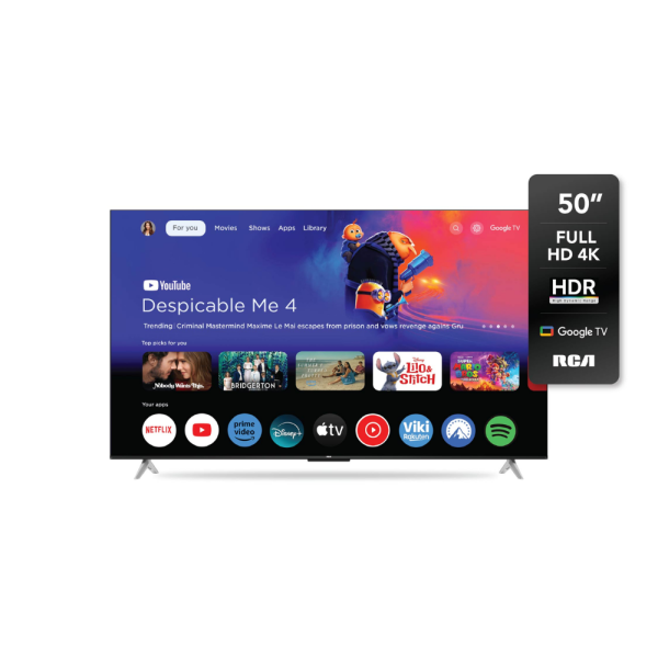 SMART TV RCA 50" C50GL200 GOOGLE 4K UHD