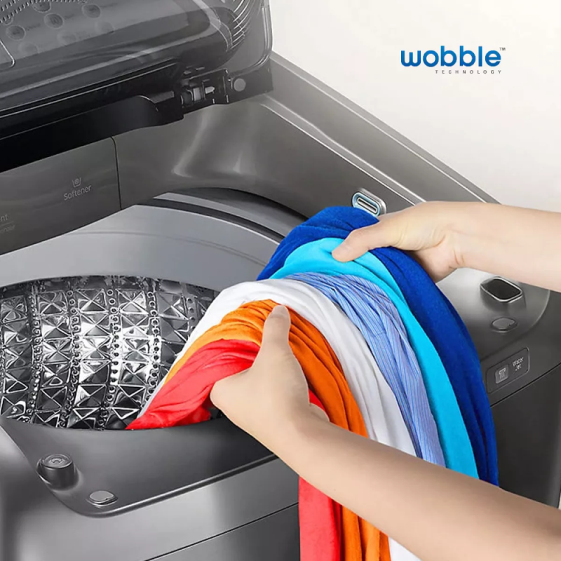 Lavarropas Samsung 7kg con tecnología Wobble, WA70F5S4UDW